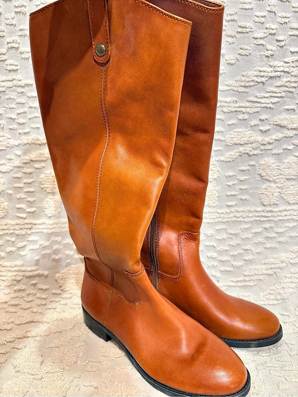 INC International Concepts Fawne Riding Boots Brown #768
